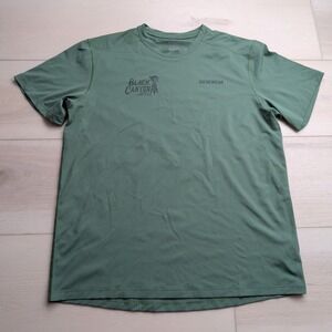 Gorewear Black Canyon Ultras Running Shirt Mens Large Green Performance 101421